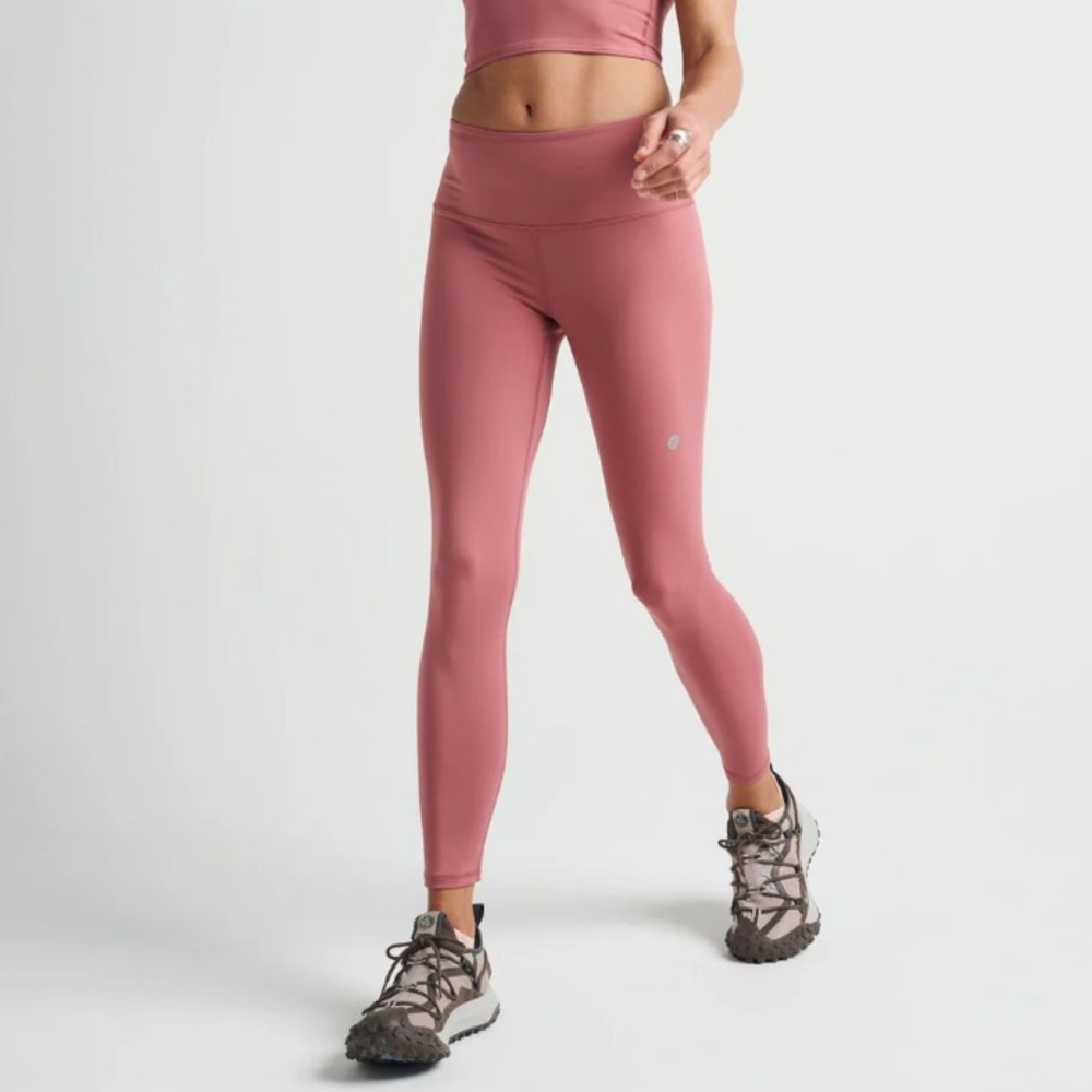 STANCE Happening Leggings In Rebel Rose Mauve Pink Size‎ Small NWT